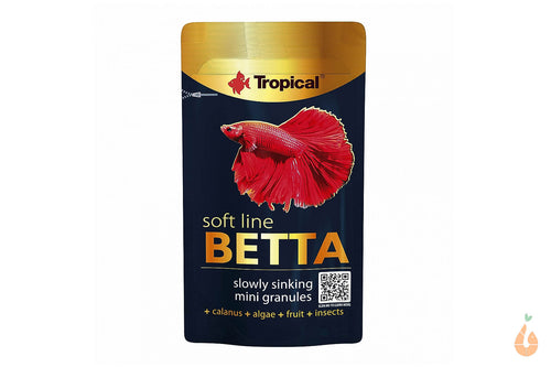 Tropical Betta Futter Soft Line | Hauptfischfutter für Kampffische