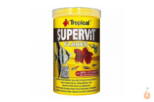 Tropical Supervit Flakes / Flockenfutter | Hauptfutter für Zierfische